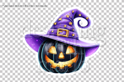 Halloween Stickers, Black Pumpkin Sticker, Planner Sticker 3 Product Image 5