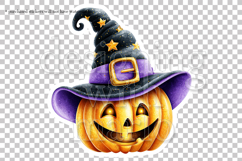 Halloween Stickers, Witch Pumpkin Sticker, Planner Sticker 3 Product Image 4