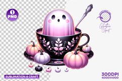 halloween ghost coffee png, cute ghost clipart, halloween coffee cup design, spooky caffeine clipart, halloween sublimation png, ghost coffee mug png, trick or treat coffee design, spooky cute ghost png, halloween coffee clipart, ghost with coffee png