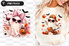 Halloween Cute Ghost PNG Product Image 1