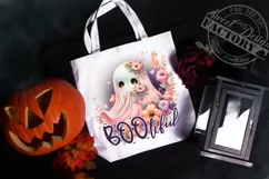Cute ghost PNG, funny halloween sublimation design Product Image 5