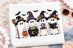 Halloween Cute Ghost Witch PNG Product Image 2