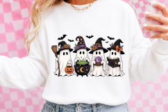 Halloween Cute Ghost Witch PNG Product Image 3