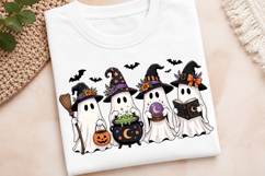 Halloween Cute Ghost Witch PNG Product Image 4