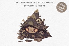 Halloween Cute Monster Creepy Kawaii Spooky Anime ClipartPNG Art Tale Art Image Watercolor Transparent Print illustration sublimation creepy printable digital  Cute Monster clipart, halloween character Wizard art, scary spooky gnome, Creepy Kawaii Spooky 