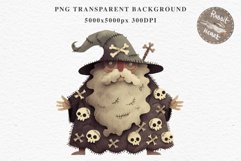Halloween Cute Monster Creepy Kawaii Spooky Anime ClipartPNG Art Tale Art Image Watercolor Transparent Print illustration sublimation creepy printable digital  Cute Monster clipart, halloween character Wizard art, scary spooky gnome, Creepy Kawaii Spooky 