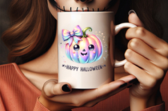 halloween cute pumpkin bow ghost png, halloween girly ghost clipart, kawaii ghost with bow design, halloween pastel ghost pumpkin art, spooky cute bow ghost printable, halloween ghost sublimation png, ghost with pumpkin bow clipart, halloween girly cute d