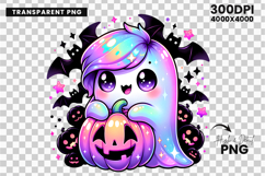 halloween cute pumpkin ghost png, kawaii halloween ghost clipart, halloween ghost pumpkin design, spooky cute ghost printable, halloween pumpkin ghost sublimation, halloween smiling ghost artwork, ghost with pumpkin png, halloween pastel ghost clipart, ha