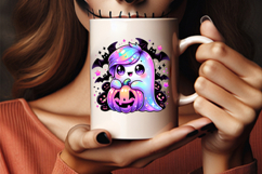 halloween cute pumpkin ghost png, kawaii halloween ghost clipart, halloween ghost pumpkin design, spooky cute ghost printable, halloween pumpkin ghost sublimation, halloween smiling ghost artwork, ghost with pumpkin png, halloween pastel ghost clipart, ha