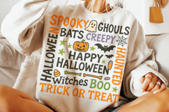 Halloween PNG, Retro Halloween PNG, Spooky PNG, Boo PNG Product Image 3