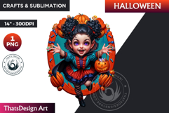 Cute Vampire clipart, kids halloween clipart, dracula Product Image 1