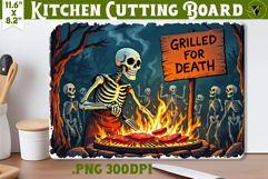 Kitchen Cutting Board | Halloween Cutting Boards | Spooky Product Image 1