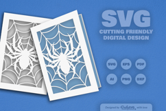 Paw Cutway Greeting Card SVG Product Image 1