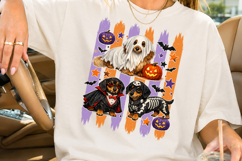 Halloween Dachshund Sublimation, Cute Dog Halloween PNG Product Image 2