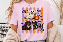 Halloween Dachshund Sublimation, Cute Dog Halloween PNG Product Image 3