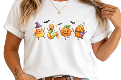 Halloween Danching Charater PNG, Halloween Cute PNG Product Image 2