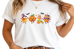 Halloween Pumpkin Charaters PNG, Halloween Sublimation PNG Product Image 2