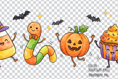 Halloween Candy Character PNG, Halloween Sublimation PNG Product Image 3