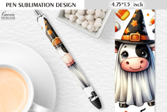 Watercolor Funny Halloween Pattern|Pen Sublimation Product Image 1