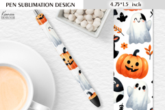 Watercolor Funny Halloween Pattern|Pen Sublimation Product Image 1