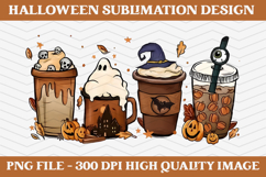 Halloween Sublimation Design, halloween png illustration Product Image 1