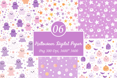 Halloween Digital Paper Background Product Image 1