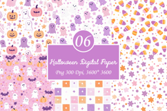 Halloween Digital Paper Background Product Image 1