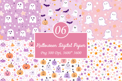 Halloween Digital Paper Background Product Image 1