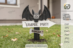 Halloween Directional Signs Bundle Laser Cut. Halloween SVG Product Image 2