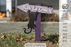 Halloween Directional Signs Bundle Laser Cut. Halloween SVG Product Image 13