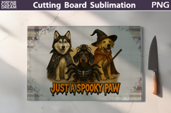 Glass Kitchen Halloween Dog Cutting Board Bundle Product Image 2
