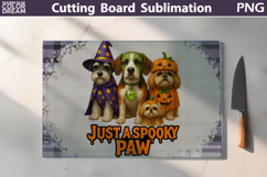 Glass Kitchen Halloween Dog Cutting Board Bundle Product Image 15