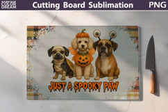 Glass Kitchen Halloween Dog Cutting Board Bundle Product Image 17