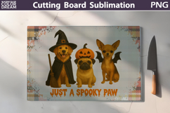Glass Kitchen Halloween Dog Cutting Board Bundle Product Image 3