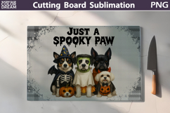 Glass Kitchen Halloween Dog Cutting Board Bundle Product Image 4