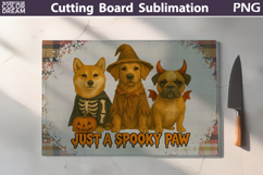 Glass Kitchen Halloween Dog Cutting Board Bundle Product Image 6