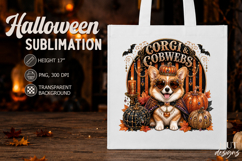 Pet Halloween Corgi Cobwebs Dog lovers Glamorous circus Product Image 3