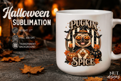 Pet Halloween Pugkin Spice Halloween sublimation Pug Product Image 2
