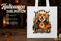 Pet Halloween sublimation Labrador dog with sunglasses Product Image 3