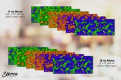 Halloween Doodle Sublimation Mug Wraps - Set of 6 Product Image 3