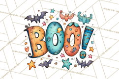 Halloween Doodles PNG Clip Art Product Image 5