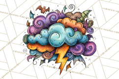 Halloween Doodles PNG Clip Art Product Image 5