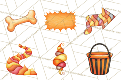Halloween Doodles PNG Clip Art Product Image 7