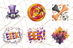 Halloween Doodles PNG Clip Art Product Image 9