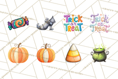 Halloween Doodles PNG Clip Art Product Image 3