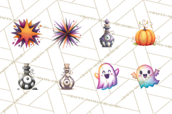 Halloween Doodles PNG Clip Art Product Image 4