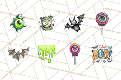 Halloween Doodles PNG Clip Art Product Image 2