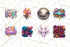 Halloween Doodles PNG Clip Art Product Image 8