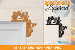 Halloween Door Corner Decoration Lasercut File BUNDLES Product Image 9