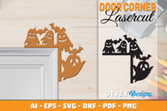 Halloween Door Corner Decoration Lasercut File BUNDLES Product Image 4